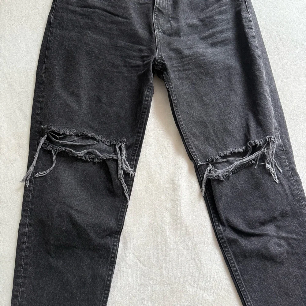ZARA | Black Distressed Jeans